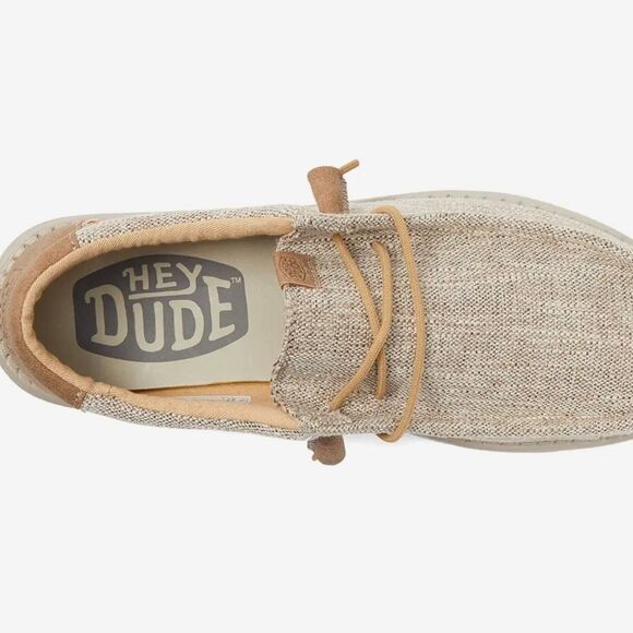 Hey Dude Men's Wally Ascend Woven Casual Shoes Sz 8 41 EU Slip-On NEW~~ - Picture 3 of 6